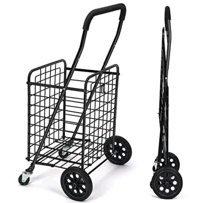 Royi stair climbing shopping cart.